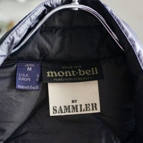 old mont-bell by SAMMLER U.L down inner vest