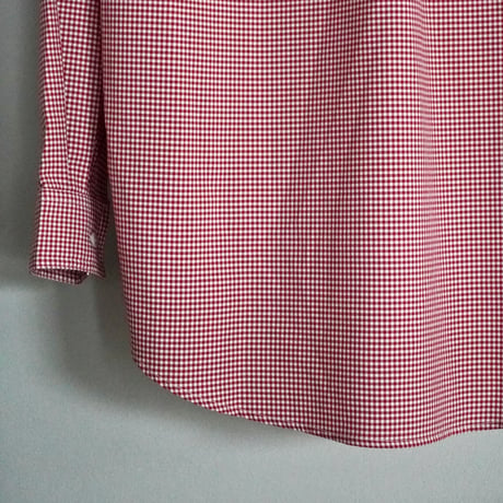 old mont-bell plaid shirt