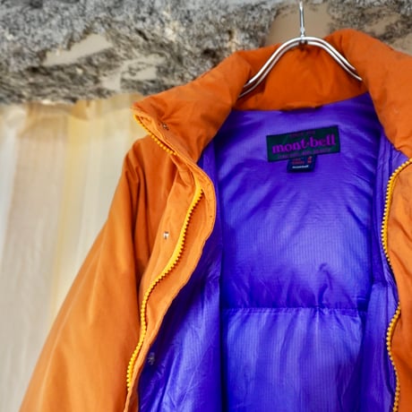 old mont-bell down jacket