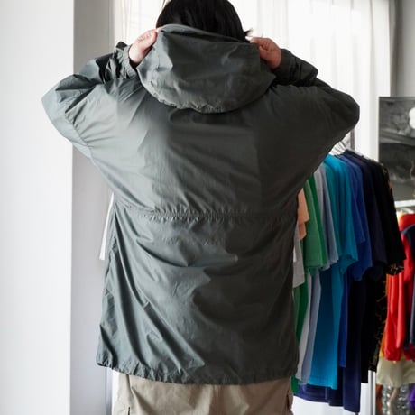 old mont-bell nylon anorak