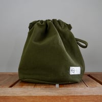 THE CORE OF THINGS × N.C reversible pouch bag solid 7