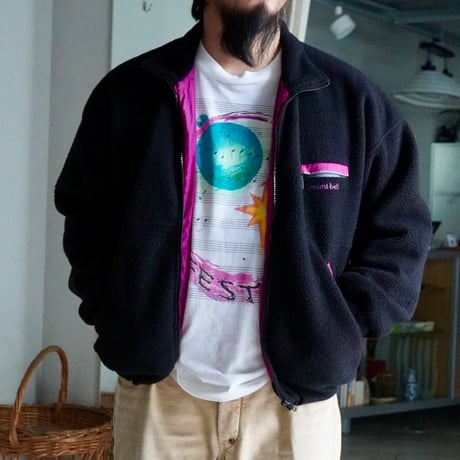 old mont-bell fleece jacket
