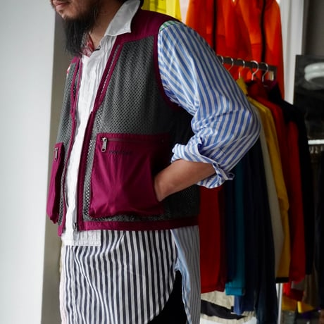 old mont-bell mesh vest
