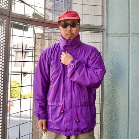 old mont-bell nylon jacket