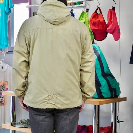 old mont-bell nylon anorak