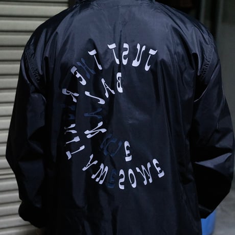 A(C) × HIGE COACH JACKET black