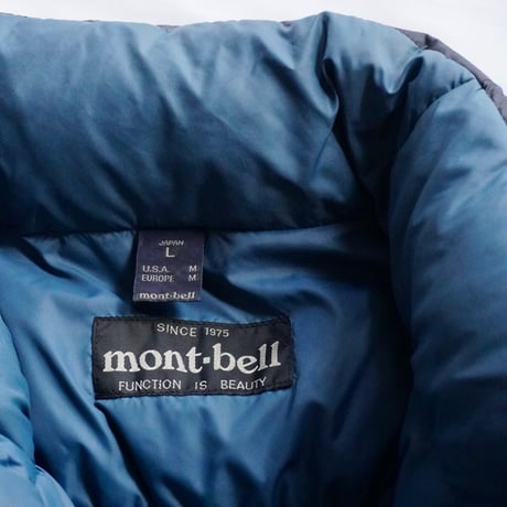 old mont-bell down jacket