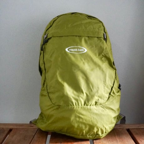 old mont-bell pocketable day pack Green