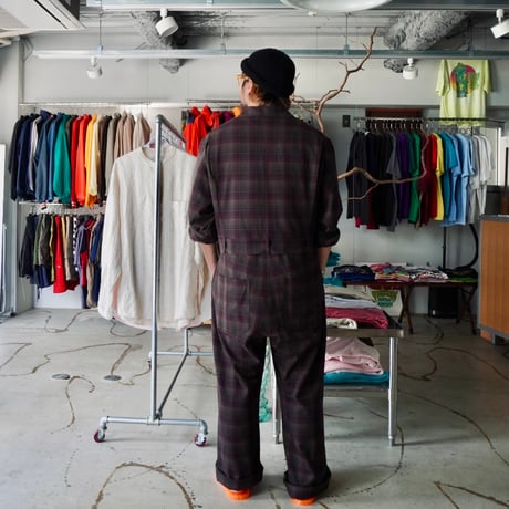 N.C.  "A.R SUIT"  brown plaid