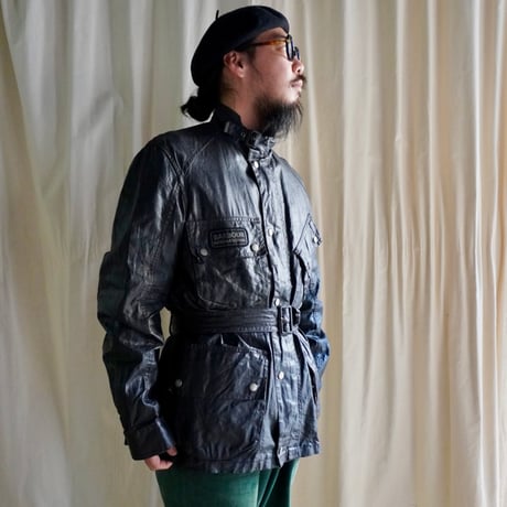 barbour international linen