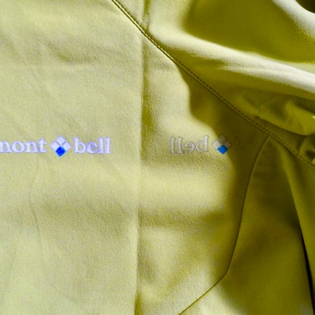 old mont-bell soft shell jacket cycling