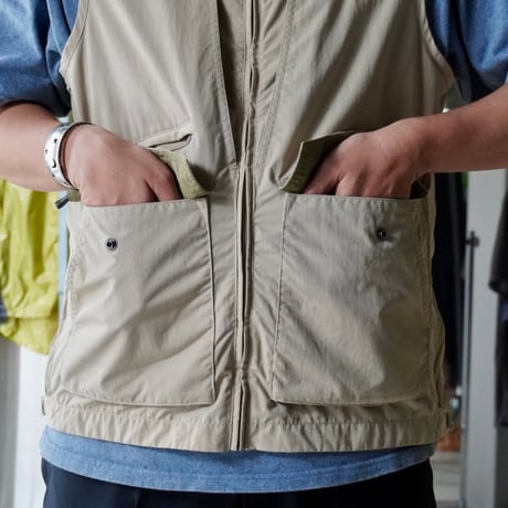 old mont-bell trekking vest