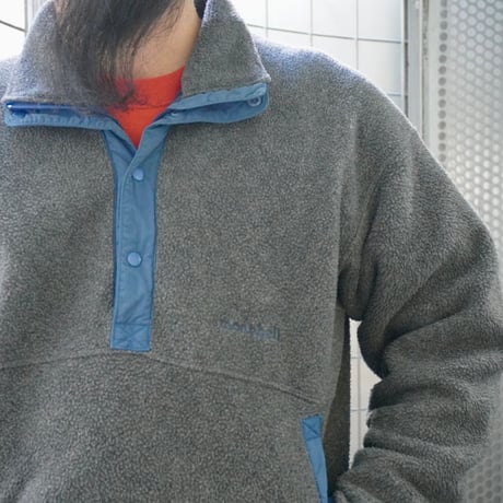 old mont-bell fleece half zip P/O