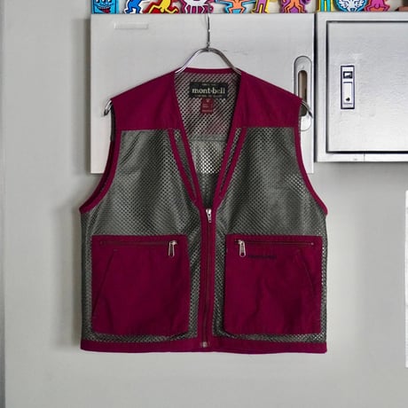 old mont-bell mesh vest