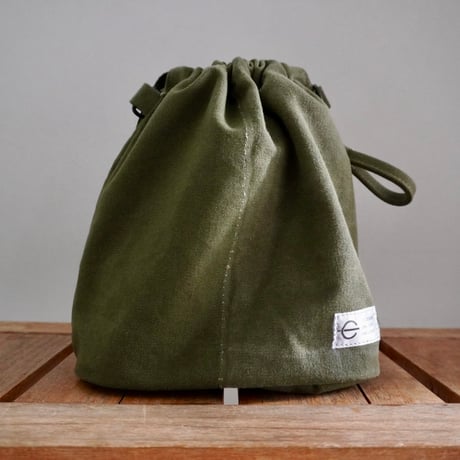 THE CORE OF THINGS × N.C reversible pouch bag stencil  6