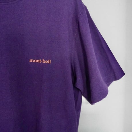old mont-bell good print Tee