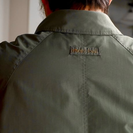 old mont-bell nylon coat  with down liner