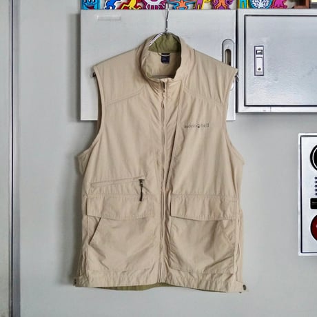 old mont-bell trekking vest