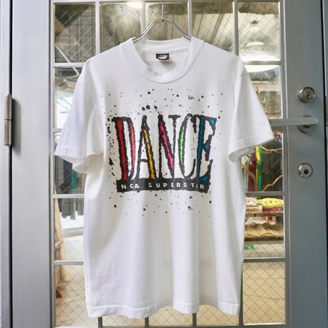 good print Tee  DANCE