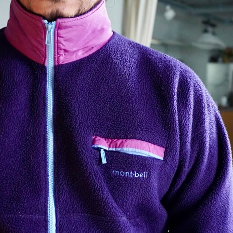 old mont-bell fleece jacket