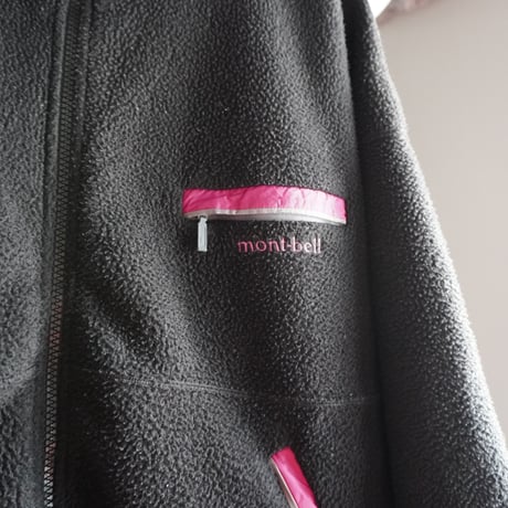 old mont-bell fleece jacket