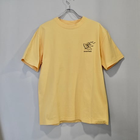 old mont-bell good print Tee