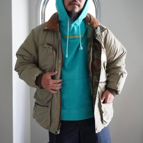 old mont-bell fishing jacket reversible