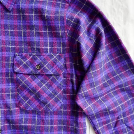 old mont-bell plaid shirt