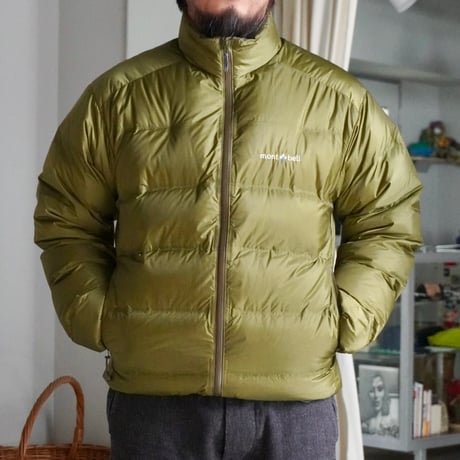 old mont-bell down jacket