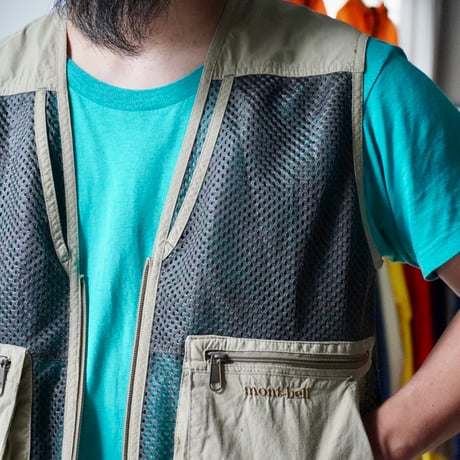 old mont-bell mesh vest