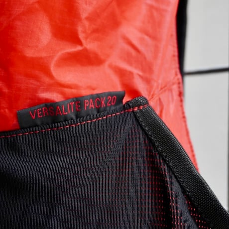 old mont-bell ZERO POINT VERSALITE PACK 20