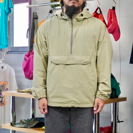 old mont-bell nylon anorak