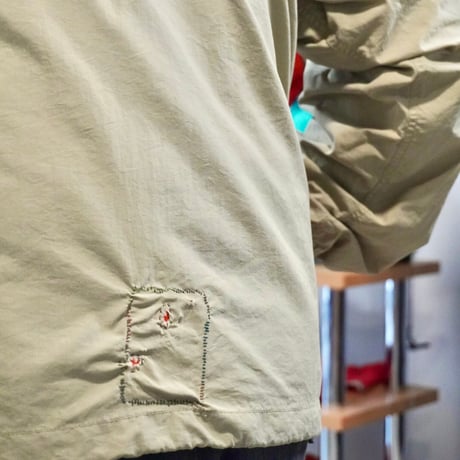 old mont-bell nylon anorak