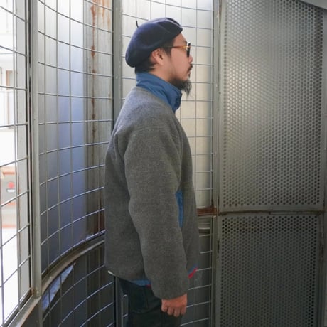 old mont-bell fleece half zip P/O
