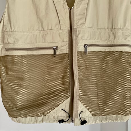 old mont-bell  zip vest