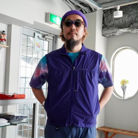 old mont-bell nylon vest