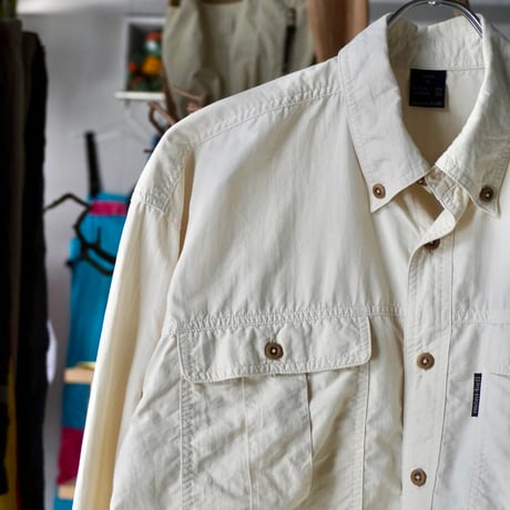 old mont-bell nylon shirt