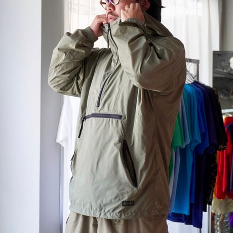old mont-bell nylon anorak