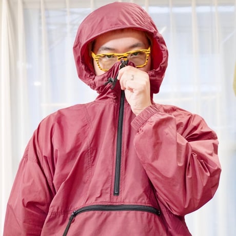 old mont-bell nylon anorak