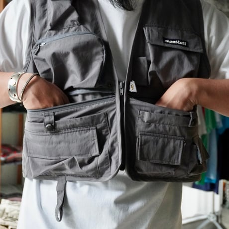 old mont-bell fishing vest