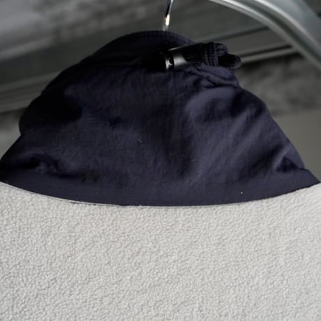 old mont-bell fleece switching nylon jacket OVAL LOGO