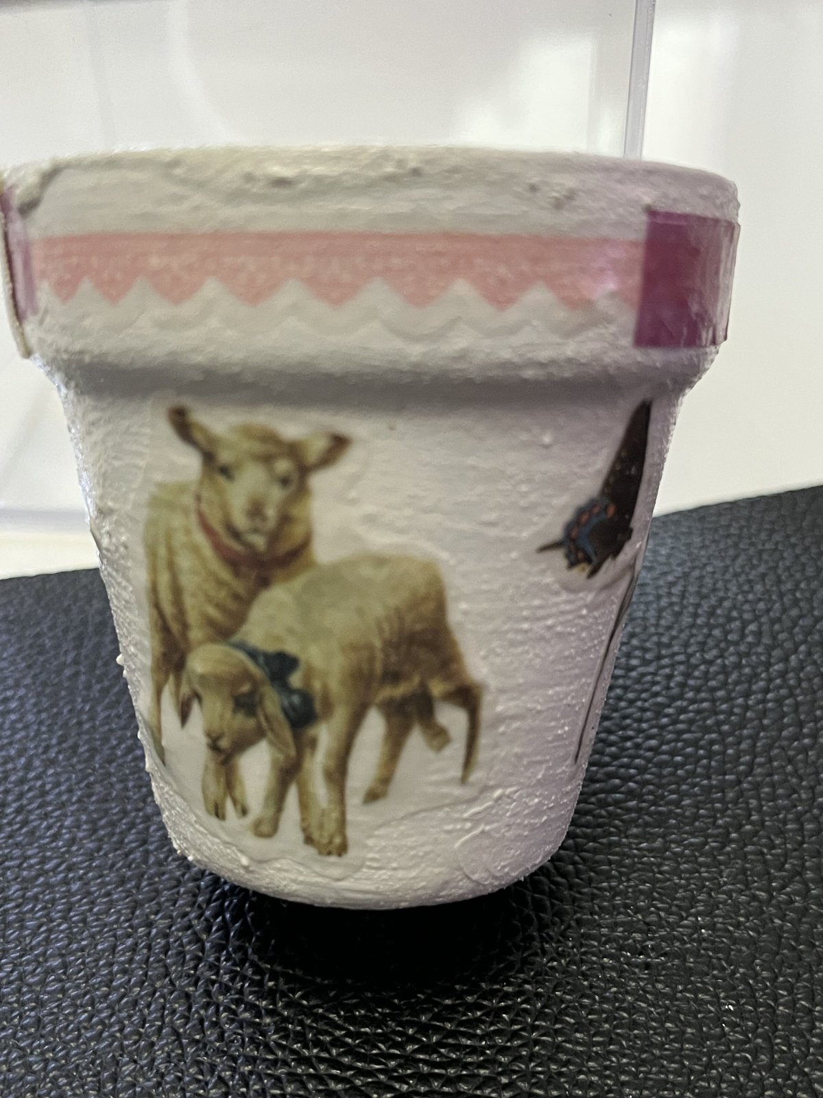 デコパージュ ꔛ‬ꕤ インテリア雑貨♡鉢カバー ♡小物*モップ入れ♡薔薇ガーデン d6ae905ae15205b16c778c7af4db56