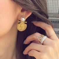 コインパールピアス