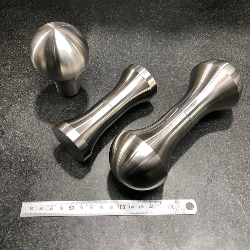 匠シリーズ】ステンレス削り出し ダンベル | 積製作所のお店