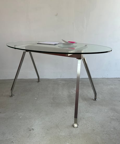 Glass Top Dining Table