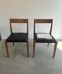 Wood Leather Chair