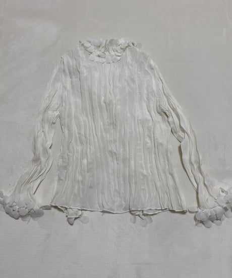 Frill Pleats Shirts