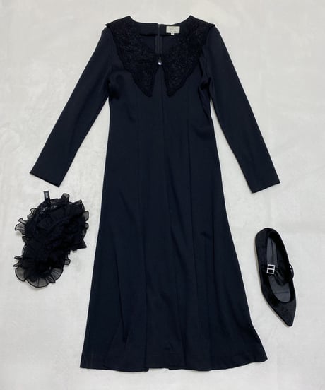 Black Collared dress