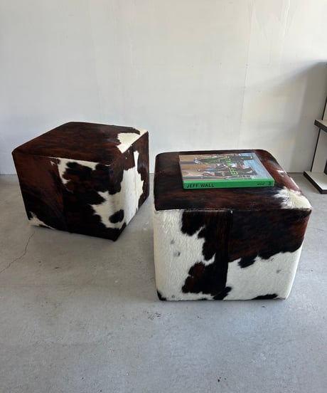 Cowhide Ottoman stock2