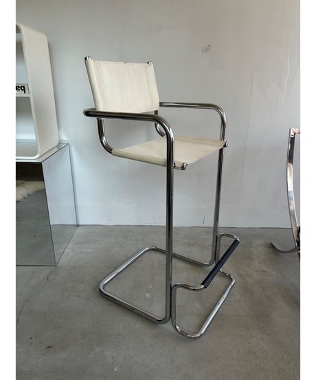 Mart Stam, Mid Century Cantilever Barstool